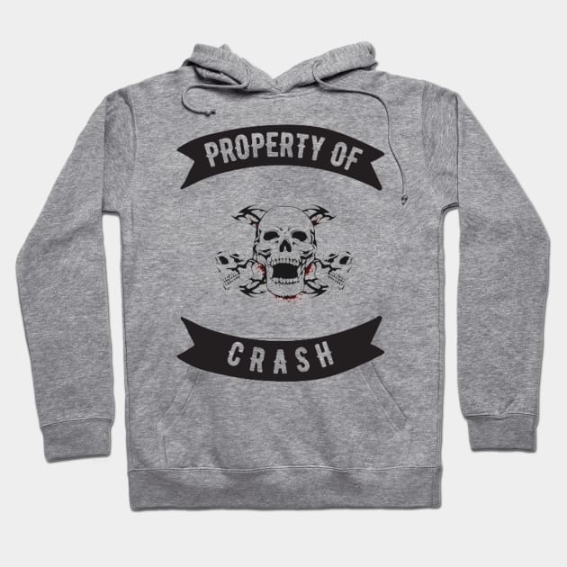 Crash Property Patch Hoodie by Nicole James